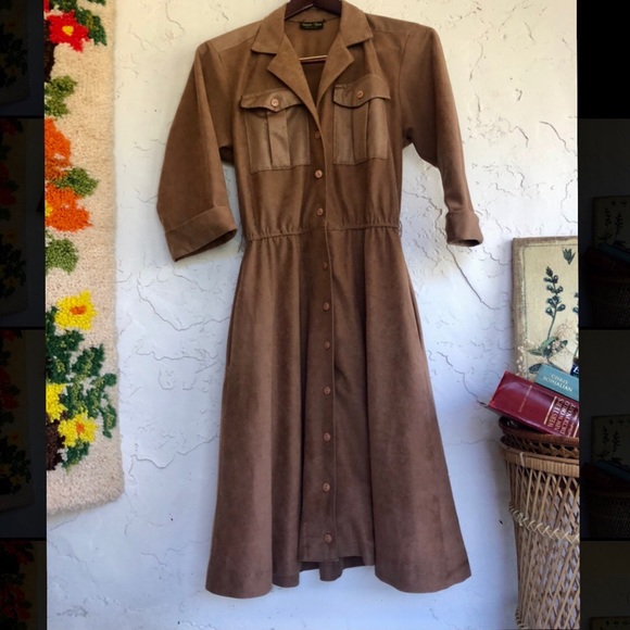 Vintage 80’s Western Style Dress - Picture 1 of 4